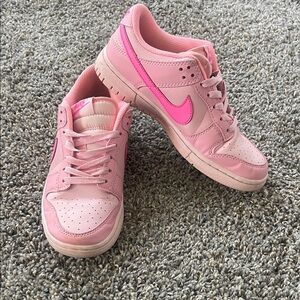 Pink Low-Top Nike Dunks
